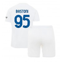Inter Milan Alessandro Bastoni #95 Replica Away Minikit 2023-24 Short Sleeve (+ pants)